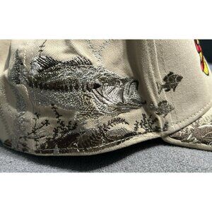 NEW Schaeffer’s Lubricants Dri-Duck Bass Fishing Hat Embroidered Bass Cap